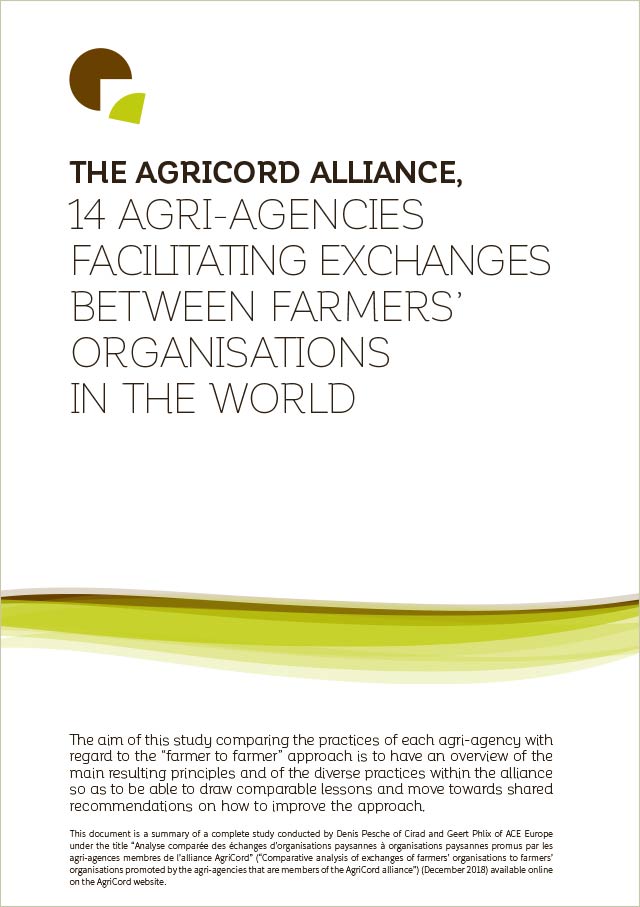 Couverture de la brochure: The Agricord Alliance