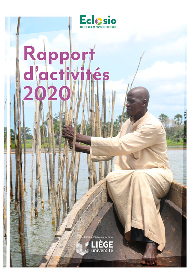 Couverture du rapport d'activité d'Eclosio