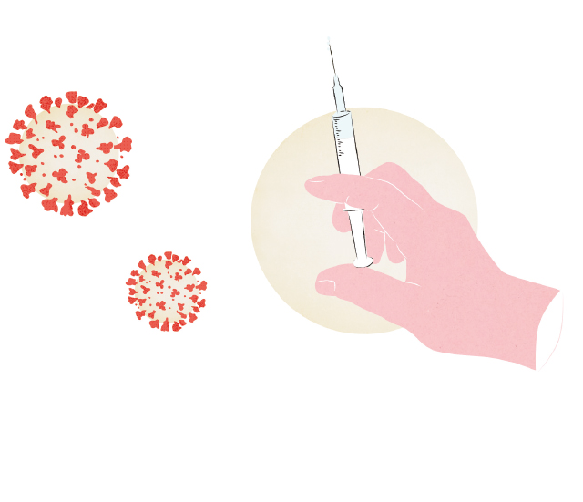 Illustration: le vaccin