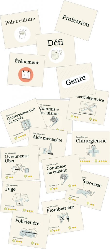 Des cartes du jeu